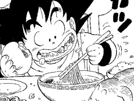 Manga et nourriture