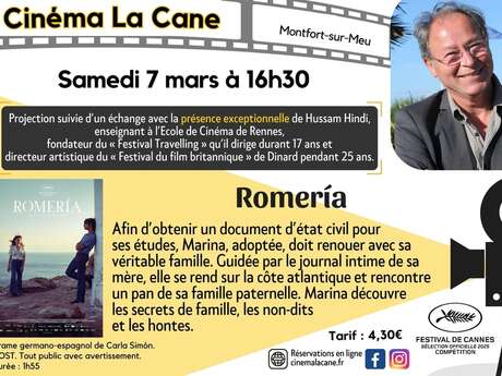 Projection " Roméria" suivi d'un temps d'échange