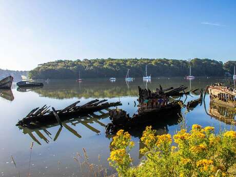Le cimetière de bateaux de Kerhervy