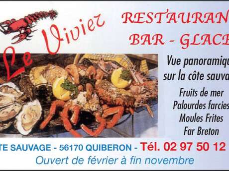 Bar Restaurant Le Vivier - Fruits de mer