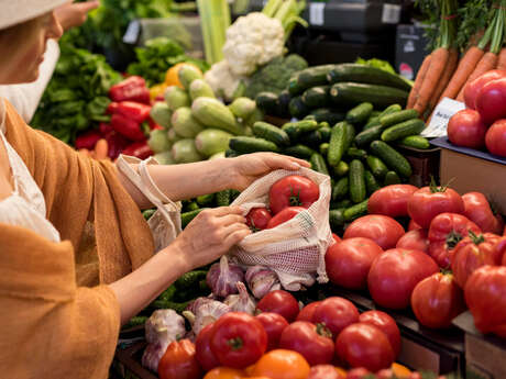 Marché de producteurs locaux du merdredi de Penhors Pouldreuzic.