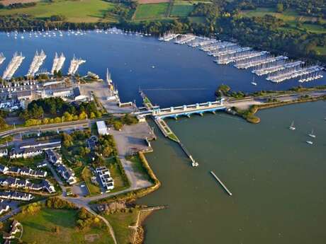 Le Barrage d'Arzal-Camoël