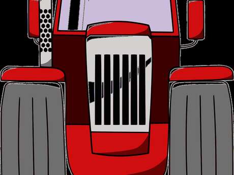 Un défilé de tracteurs illuminés