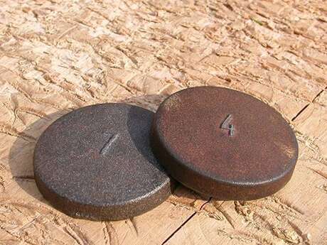 Concours de palets sur planche