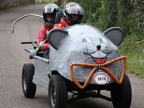 Course de caisse à savon