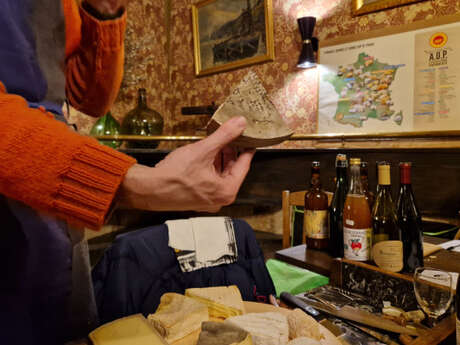 Dégustation Fromages & Vins dans une taverne