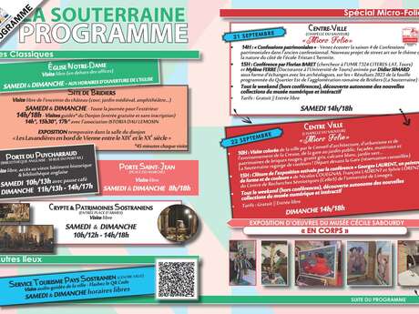 Journées du Patrimoine à La Souterraine