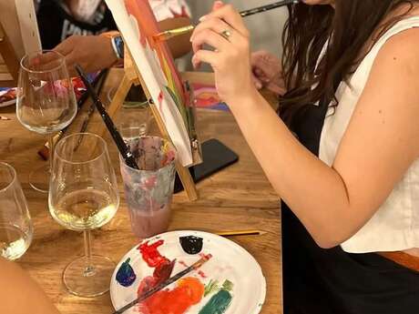 Peinture & Apéro dans les vignes
