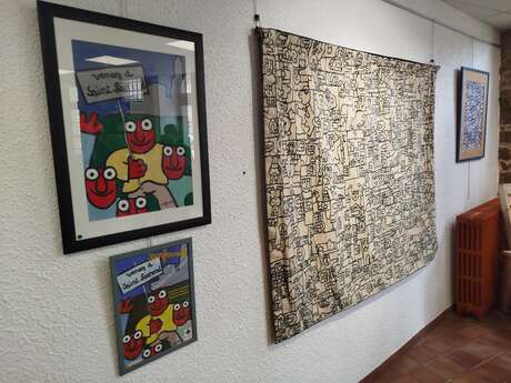Exposition Sanfourche à l'espace culturel Grand Saint-Léonard