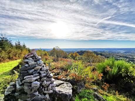 VTT 2 bleu - Randoguide des Monts de Saint Goussaud VTT 2 bleu - Randoguide des Monts de Saint Goussaud