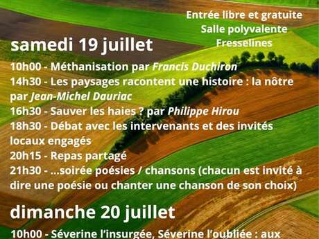 10ème rencontres du frêne - Et nos campagnes, alors?
