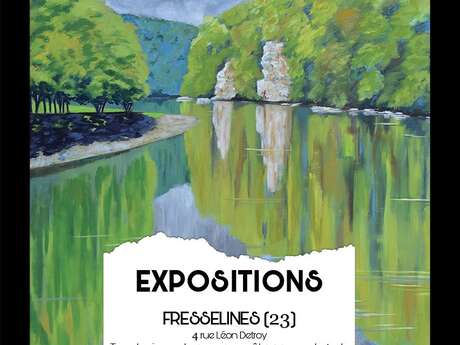 Exposition de peinture Isabelle Violette