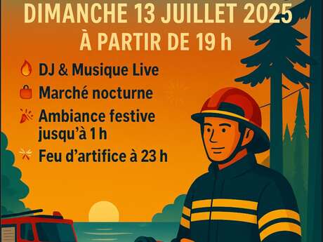 Bal des Pompiers - Feu d'artifice