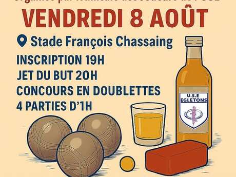Concours de pétanque