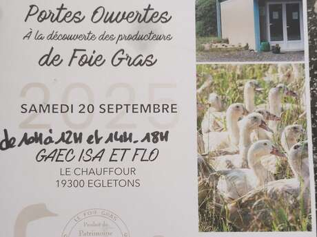 Portes ouvertes Canards du Chauffour