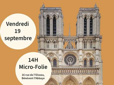 Journées du Patrimoine : Micro-Folie : Rebâtir Notre-Dame de Paris