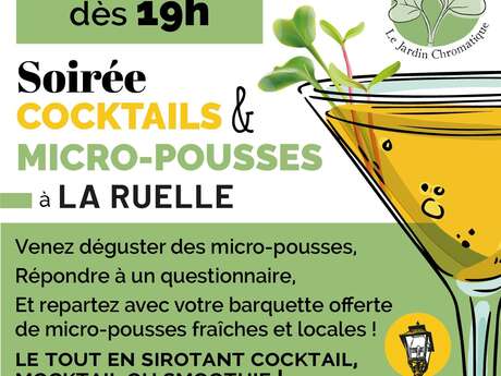 La Ruelle : Soirée cocktails et micro-pousses