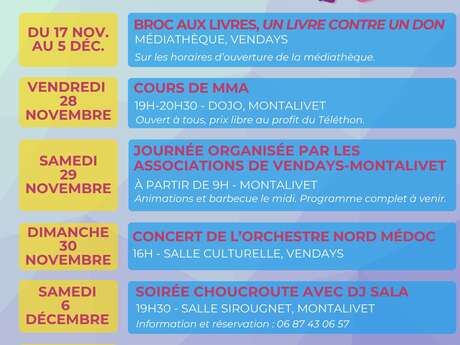 Téléthon Vendays-Montalivet