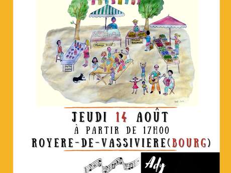 Marché de producteurs et d'artisans locaux