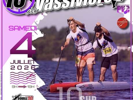 Les 10h de Vassivière : endurance de sports de pagaies