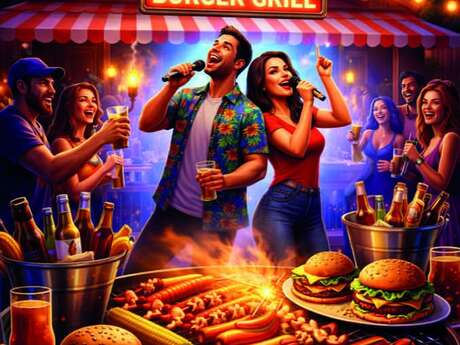 Karaoké burger grill