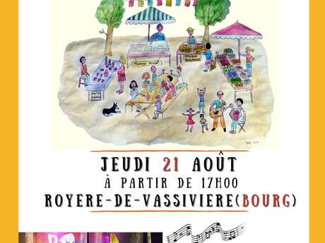 Marché de producteurs et d'artisans locaux