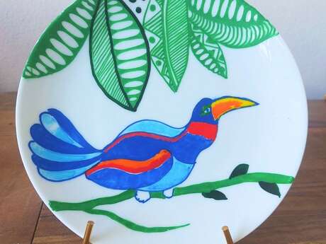 Atelier peinture - Jungle et toucans - Limoges
