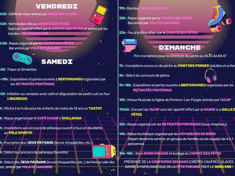 Fêtes  locale  A ANNULER