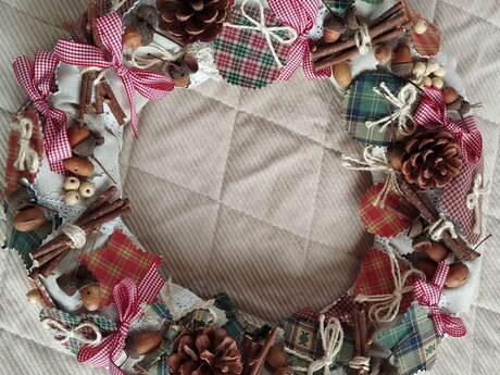 Petit bricolage : Couronne de Noël