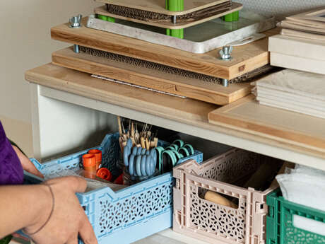 Goûter créatif - poésie & collage - Atelier Soleil Rose