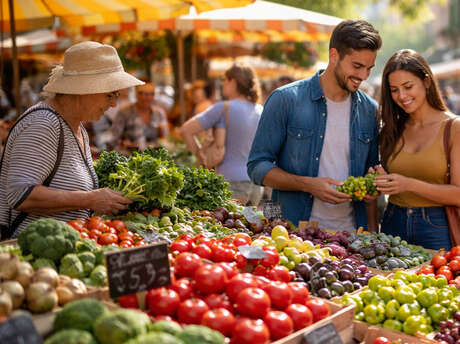 Marché traditionnel du samedi