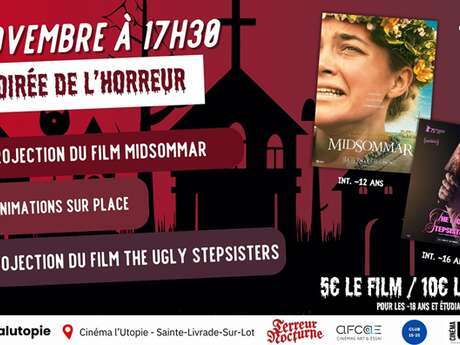 Soirée de l'horreur au cinéma