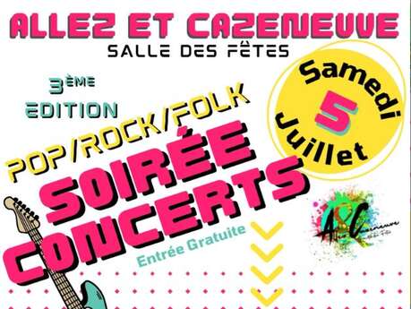 Soirée concerts