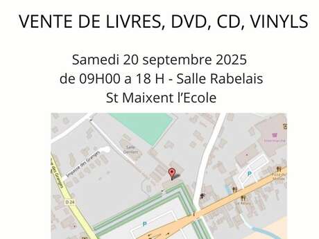 APA vente de livres, DVD, CD , Vinyls
