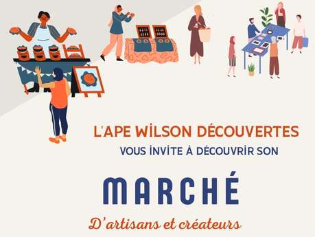 Vide grenier et marché d'artisans et créateurs - APE Wilson Découvertes
