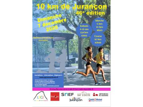 46° édition: 10km de Jurançon