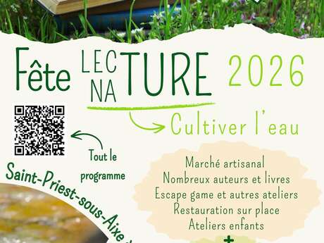 Fête Lecture Nature, marché artisanal, ateliers enfants