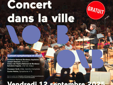 Concert inaugural de l'Opéra National de Bordeaux