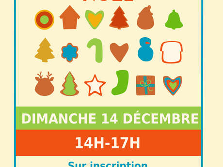 Atelier cuisine à la gare : Gâteaux de Noël maison