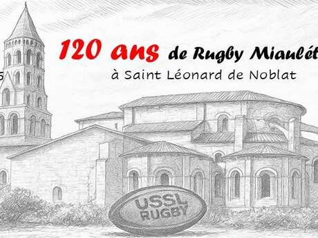 Les 120 ans du club de rugby de Saint-Léonard de Noblat