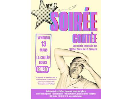 Soirée conte avec Ludovic Souleman