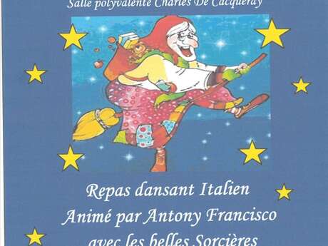 Repas dansant italien