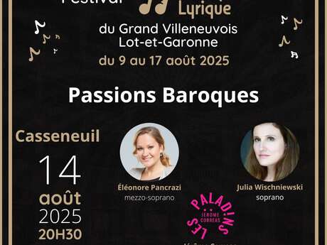 Festival Lyrique - Les passions baroques