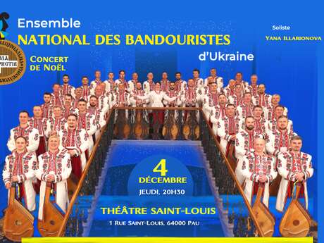 Concert de noël par l’ensemble national des bandouristes d’ukraine
