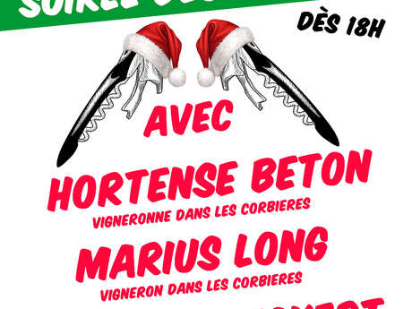 Soirée dégustation vin avec les vignerons