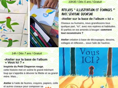Illustration et échanges avec Séverine Duschene
