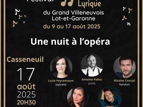 Festival Lyrique - Une nuit à l'opéra