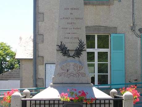 Le Monument aux Morts de la Forêt du Temple