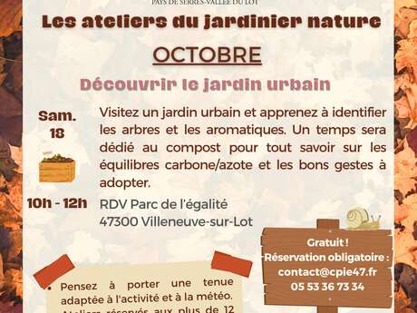 Découvrir le jardin urbain