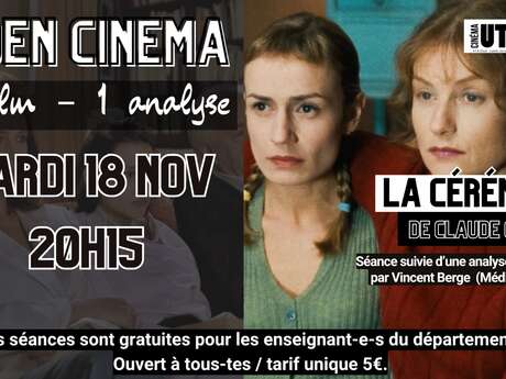 Eden cinéma - La cérémonie de Chabrol